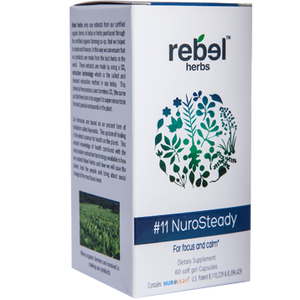 #11 NuroSteady 60 softgels Rebel Herbs