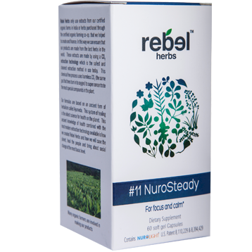 #11 NuroSteady 60 softgels Rebel Herbs