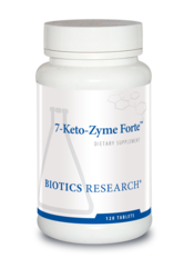 7-Keto-Zyme Forte - 120 T Biotics Research