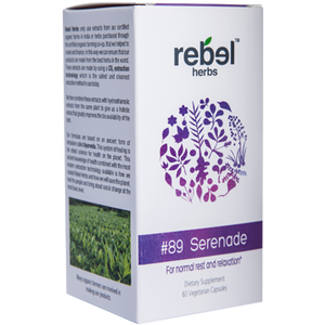 #89 Serenade 60 vegcaps Rebel Herbs