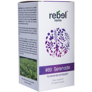 #89 Serenade 60 vegcaps Rebel Herbs