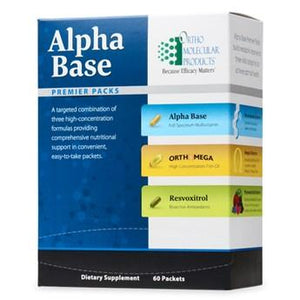 Alpha Base Foundation Pak 60 pack Ortho Molecular