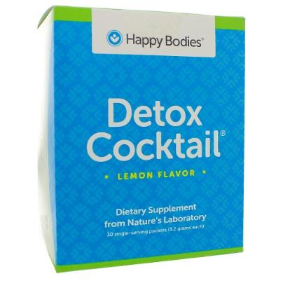 Detox Cocktail Mix Lemon 30pkts Happy Bodies