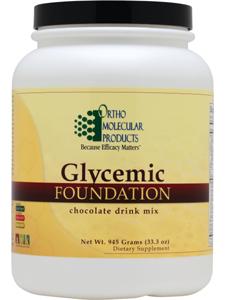 Glycemic Foundation Chocolate 945 g Ortho Molecular