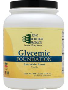 Glycemic Foundation Vanilla 939 g Ortho Molecular