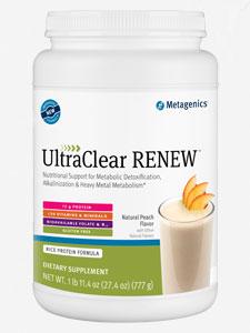 UltraClear RENEW Peach 27.4 oz Metagenics