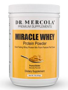 Miracle Whey Peanut Butter 1 lb Dr Mercola