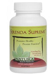 Serenoa Supreme 60 softgels Natura Health Products