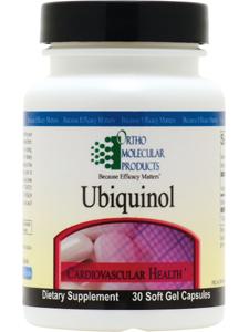 Ubiquinol 30 gels Ortho Molecular