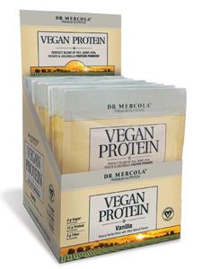 Vegan Protein Single Serve Box-Vanilla Dr Mercola