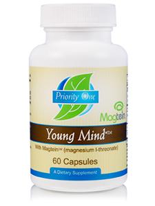 Young Mind 60 caps Priority One Vitamins