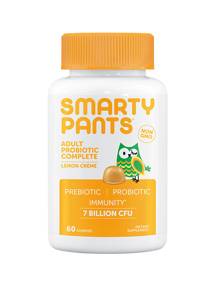 Adult Probiotic Complete Lemon Creme 60 gummies SmartyPants