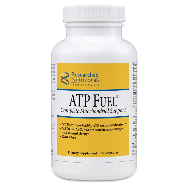 ATP Fuel - GMO free - 150 capsules Researched Nutritionals