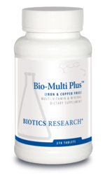 Bio-Multi Plus Fe and Cu Free - 270 T Biotics Research