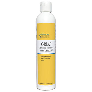 C-RLA - Liposomal Vitamin C and R-Lipoic Acid - GMO-free - 10 fl. oz Researched Nutritionals