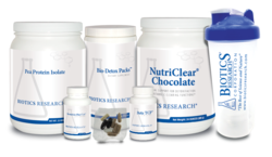 Complete BioDetox Kit (Pea w/ NutriClear Choc) Biotics Research