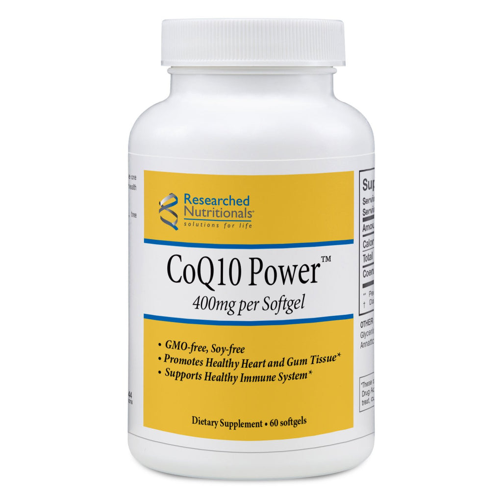 Research Nutritionals CoQ10 Power 400mg 60 softgels