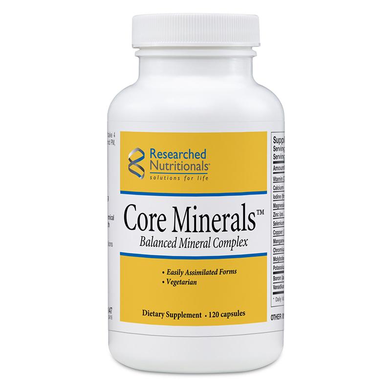 Core Minerals - 120 capsules Researched Nutritionals