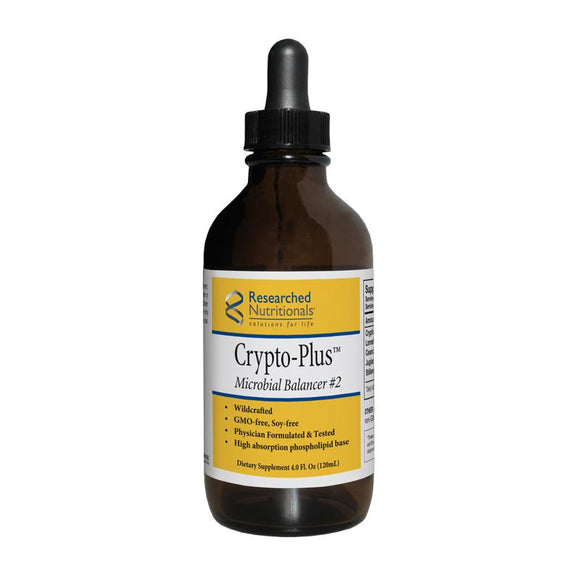 Crypto-Plus Microbial Balancer #2 - GMO free - 4 fl Oz Researched Nutritionals