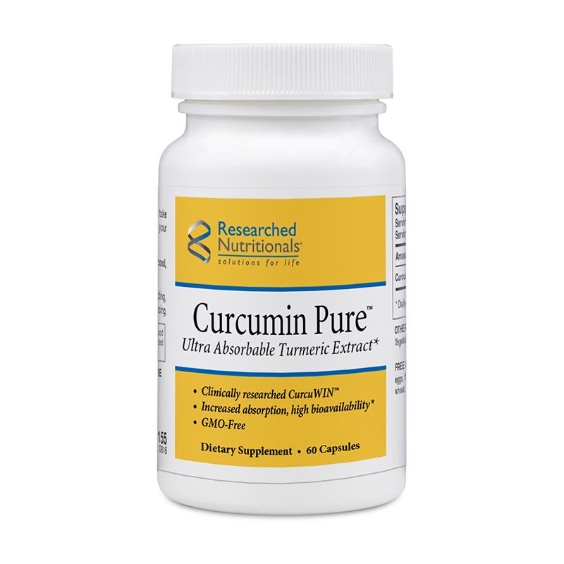 Curcumin Pure - 60 capsules Researched Nutritionals