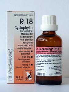 Cystophylin R18 50 ml Dr Reckeweg