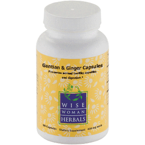 Gentian and Ginger Capsules 90 caps Wise Woman Herbals