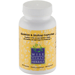 Gentian and Skullcap Capsules 90 caps Wise Woman Herbals