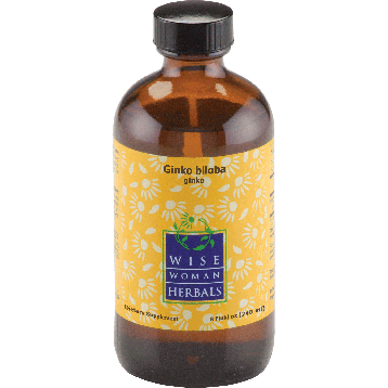 Ginkgo biloba ginkgo 8 oz Wise Woman Herbals