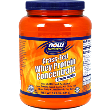 Grass-Fed Whey Protein Vanilla 1.2 lbs Now