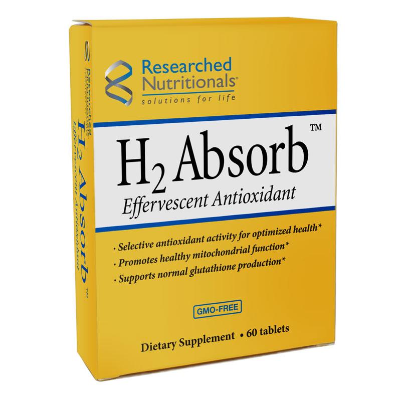 H2 Absorb - 60 tablets Researched Nutritionals