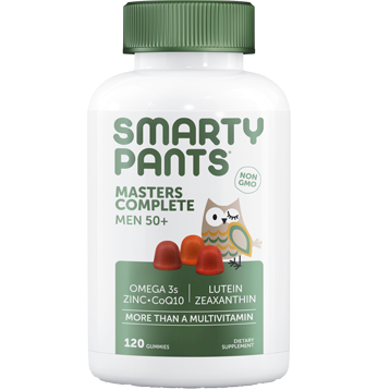 Masters 50+ Men's Complete 120 gummies SmartyPants Vitamins