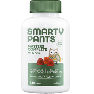 Masters 50+ Men's Complete 120 gummies SmartyPants Vitamins