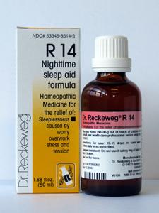 Nighttime Sleep Aid R14 50 ml Dr Reckeweg