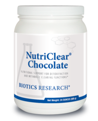 NutriClear Chocolate - 24 oz Biotics Research