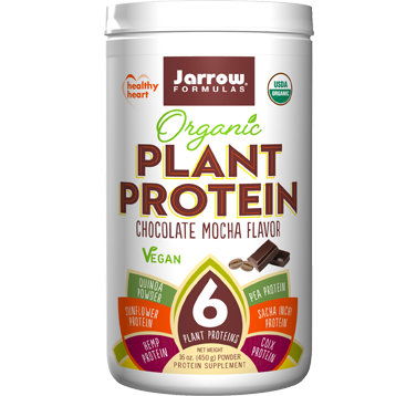 Organic Plant Protein Choc Mo 14 serving Jarrow Formulas