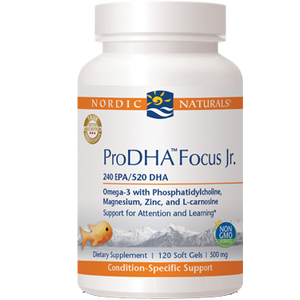 ProDHA Focus Junior 120 softgels Nordic Naturals