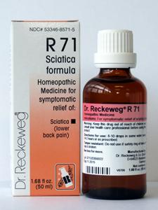 Sciatica Formula R71 50 ml Dr Reckeweg