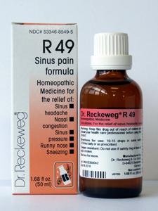 Sinus Pain Formula R49 50 ml Dr Reckeweg