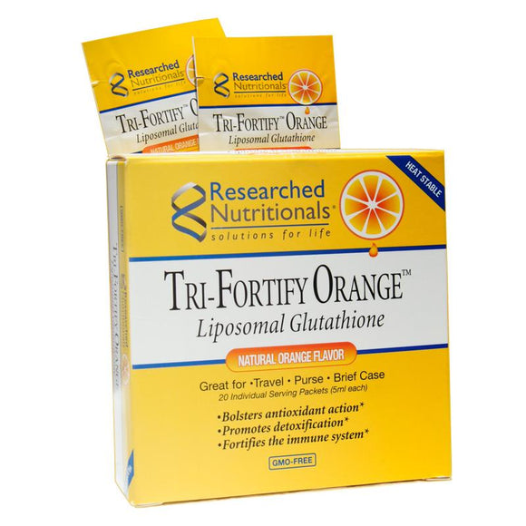 Tri-Fortify Orange - 20 5 ml packets Researched Nutritionals