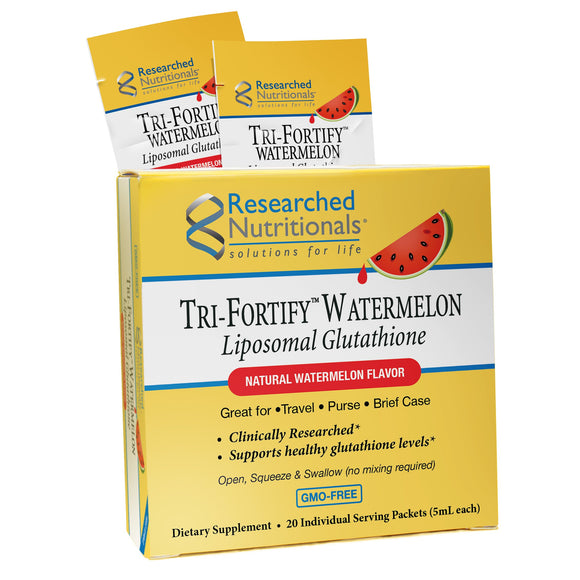 Tri-Fortify Watermelon - 20, 5 ml packets Researched Nutritionals