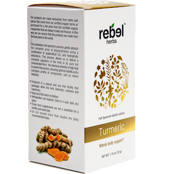 Turmeric Powdered 1.15 oz Rebel Herbs