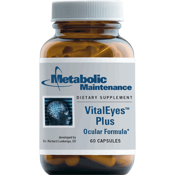 Vital Eyes Plus Ocular Formula 60 caps Metabolic Maintenance