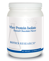 Whey Protein Isolate - Chocolate - 16 oz Biotics Research