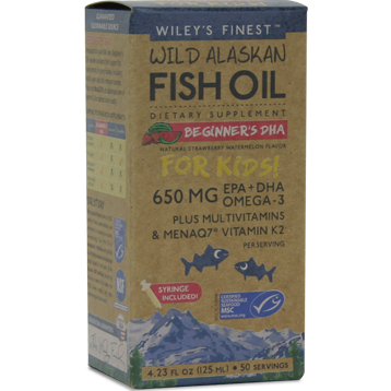 Wild Alaskan Beginner DHA 4.23 fl oz Wiley's Finest